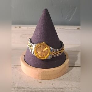 Silver & Goldtone Quartz Wristwatch [ Read Details ]